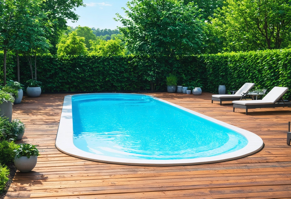 Stahlwandpool Oval: So verwandeln Sie Ihren Garten in eine Wohlfühloase