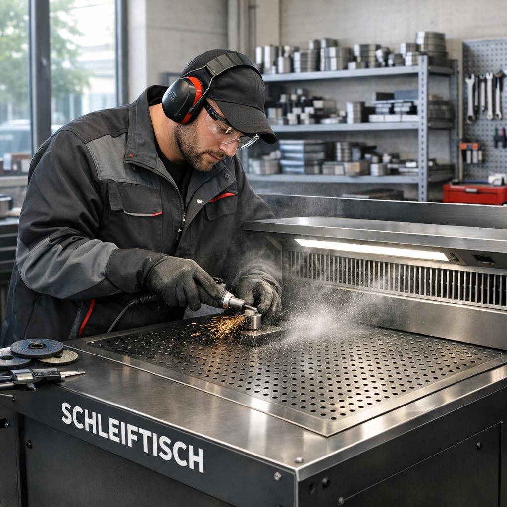 Staubfreie Werkstatt: Wie Sie Effizienz und Sicherheit am Metallarbeitsplatz steigern